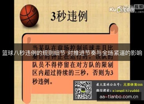 篮球八秒违例的规则细节 对推进节奏与全场紧逼的影响